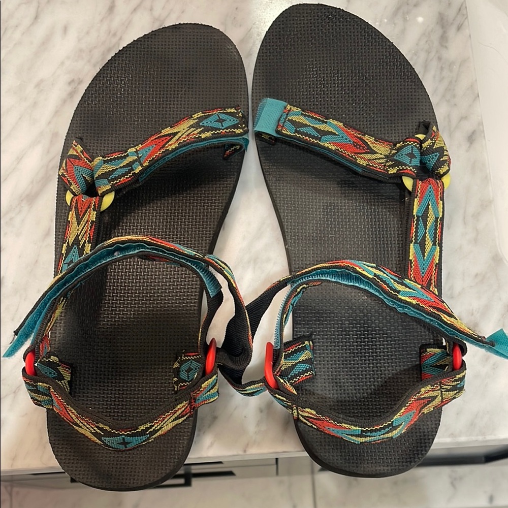 Teva Black Sandals Sporty Comfort